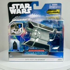 Brand New! Star Wars Darth Vader’s Tie Advanced! Microsoft Galaxy Squadron #0016